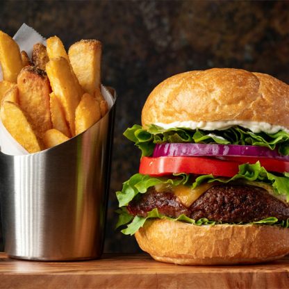 Sheldon's Schnitzel Burger