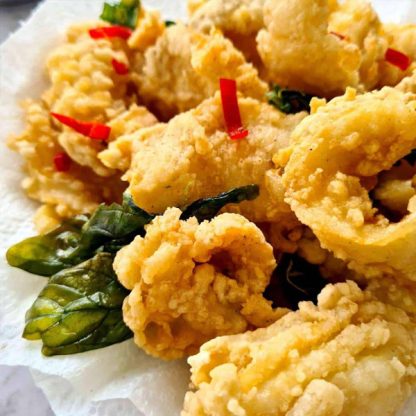 Sea Salt & Black Pepper Squid